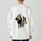 ぷるぷるのらっしゅ Heavyweight Crew Neck Sweatshirt