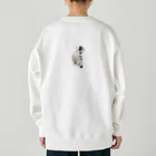 オロシアン2世の猫は愛する Heavyweight Crew Neck Sweatshirt