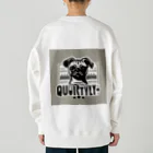 Urban pawsのパグチワワ「Pawsitively Quirky」 ヘビーウェイトスウェット