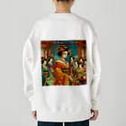 heianbijo.のheianbijo ピクセルアート Heavyweight Crew Neck Sweatshirt