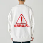 Our.s SUZURI店のERROuR.s Heavyweight Crew Neck Sweatshirt