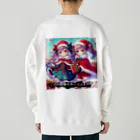 boboboboboの生成ボタンをタップすると・・・（冬１） Heavyweight Crew Neck Sweatshirt