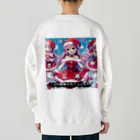 boboboboboの生成ボタンをタップすると・・・（冬２） Heavyweight Crew Neck Sweatshirt