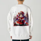 boboboboboの生成ボタンをタップすると・・・（冬３） Heavyweight Crew Neck Sweatshirt