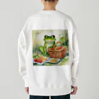 yuko_uのハピケロ〜ピクニック Heavyweight Crew Neck Sweatshirt