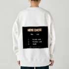 ゆるユルの懐かしの画面 Heavyweight Crew Neck Sweatshirt