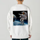 umilabochの宇宙飛行士 Heavyweight Crew Neck Sweatshirt