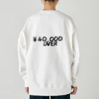 シンプル文字の価値を大きくしたいShopの日経平均万歳グッズ Heavyweight Crew Neck Sweatshirt