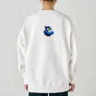 yamasho24のご機嫌青い鳥 Heavyweight Crew Neck Sweatshirt