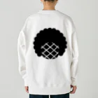 卓球ブラックパインズ SUZURI店のBP's KJ Aflo Heavyweight Crew Neck Sweatshirt