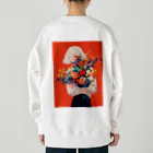 AQUAMETAVERSEの花束をあなたに　Hime  2530 Heavyweight Crew Neck Sweatshirt