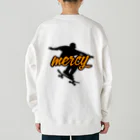 MERCYの🛹スケートボードC バックプリント Heavyweight Crew Neck Sweatshirt