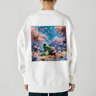 Pyon ＆ Bunのぴょんとぶんのお花見2024 Heavyweight Crew Neck Sweatshirt