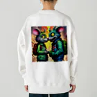 LEAD !のモンスターの仲良し兄弟 Heavyweight Crew Neck Sweatshirt