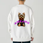 ANFANG のANFANG お座りヨーキー Heavyweight Crew Neck Sweatshirt