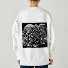 tooeの和華日　黒 Heavyweight Crew Neck Sweatshirt