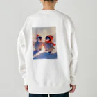 AQUAMETAVERSEの仲良くしようね　ラフルール　1859 Heavyweight Crew Neck Sweatshirt