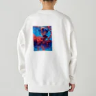 AQUAMETAVERSEの海の中の美ボディ　ラフルール　1859 Heavyweight Crew Neck Sweatshirt