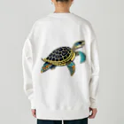 海坊主のトライバルートル Heavyweight Crew Neck Sweatshirt