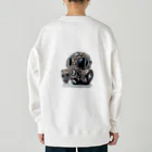 BABYLON  Channel　aiのダイヤモンドガスマスク Heavyweight Crew Neck Sweatshirt