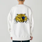 ＬＦの大好きな虎と薔薇でデザインしました！ Heavyweight Crew Neck Sweatshirt