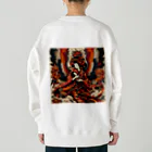 おしゃまんべの姑獲鳥子守唄の秘密 Heavyweight Crew Neck Sweatshirt