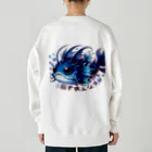 susumu47の深海魚のキャラクターグッズ Heavyweight Crew Neck Sweatshirt