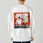 愛犬商事のテンくんon the健康第一 Heavyweight Crew Neck Sweatshirt