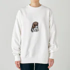 ハチワレのビーグル　 Heavyweight Crew Neck Sweatshirt