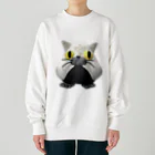 LONESOME TYPE ススの猫おにぎり🐱🍙（猫味） Heavyweight Crew Neck Sweatshirt