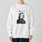 Takapi LaboratoryのSchumann シューマン先生 Heavyweight Crew Neck Sweatshirt