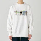 けちゃっぷごはんのお店の夏フェスモードのベロだし☆フレンズ Heavyweight Crew Neck Sweatshirt