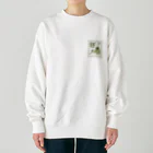 イニミニ×マートのキーウィの切手 Heavyweight Crew Neck Sweatshirt