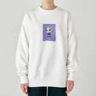 RUDER PARADE -愚者の行進-のちびラムネちゃんびたん背景あり Heavyweight Crew Neck Sweatshirt