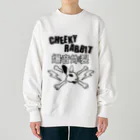 CHEEKY RABBITのサツマニアン01_CheekyRabbit_爆音炸裂 Heavyweight Crew Neck Sweatshirt