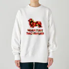 onehappinessのいちご　ミニチュアダックスフンド Heavyweight Crew Neck Sweatshirt