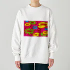 フォーヴァのコミックPINK Heavyweight Crew Neck Sweatshirt