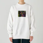 ゆっきゃーな👼の宇宙人にさらわれるう〜 Heavyweight Crew Neck Sweatshirt