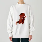 心の森ミュージアム　遊童館のはざ子 Heavyweight Crew Neck Sweatshirt