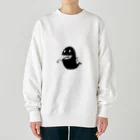 Bejopのオバケくん黒_1号 Heavyweight Crew Neck Sweatshirt