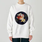 采-aya-の櫛 Heavyweight Crew Neck Sweatshirt