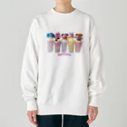 moony.galleryのミルクシェイクになりたいの！ Heavyweight Crew Neck Sweatshirt