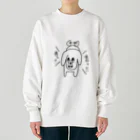 こうくんの明らかに杏という言葉を理解して吠える犬 Heavyweight Crew Neck Sweatshirt