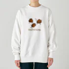 A33のそろそろ起きて Heavyweight Crew Neck Sweatshirt