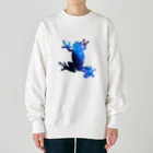 chicodeza by suzuriのスタダーストフロッグ Heavyweight Crew Neck Sweatshirt