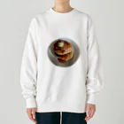 Bejopの飯テロ_ホットケーキ Heavyweight Crew Neck Sweatshirt