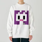 bbb ozika dddのusachan?(rabbit✖️purple) Heavyweight Crew Neck Sweatshirt