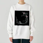 Maylyの流れる桜 Heavyweight Crew Neck Sweatshirt