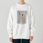 点在する展示空間の『アイデア』 Heavyweight Crew Neck Sweatshirt