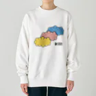 Dr.Cloud Clearの色のついた雲 Heavyweight Crew Neck Sweatshirt